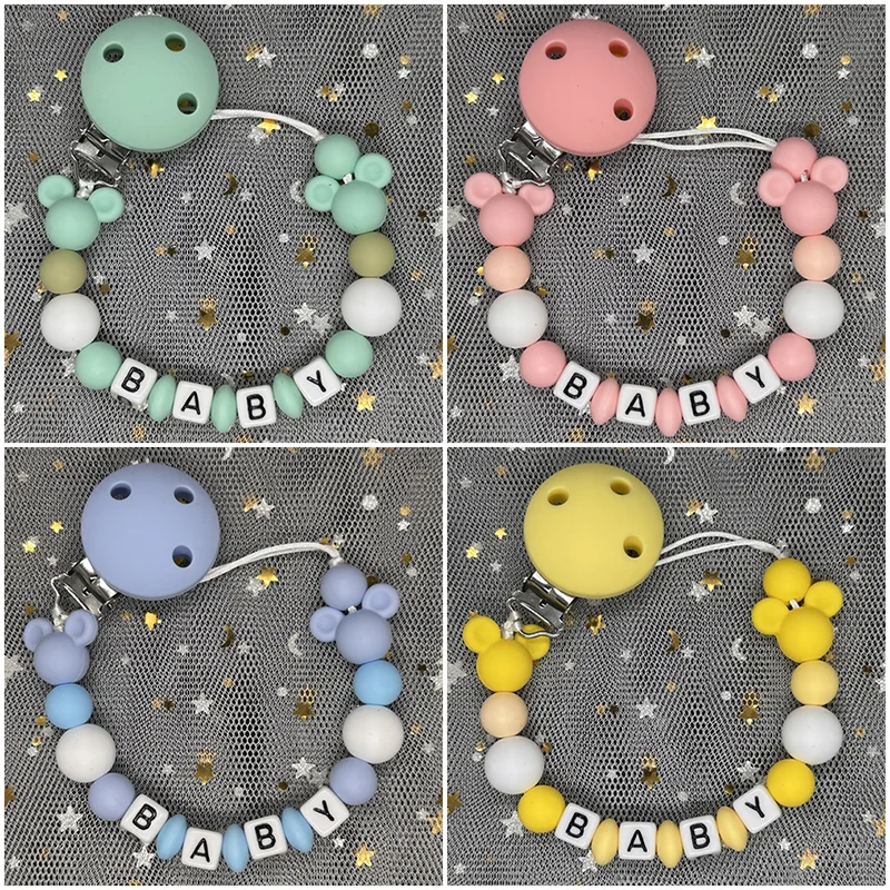 Zwitsal Baby Products - Catenella Portaciuccio Personalizzata con Nome, Clip